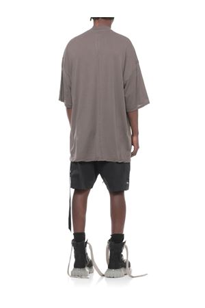 T-shirt in cotone color fango RICK OWENS DRKSHDW | DU01F4259BH34